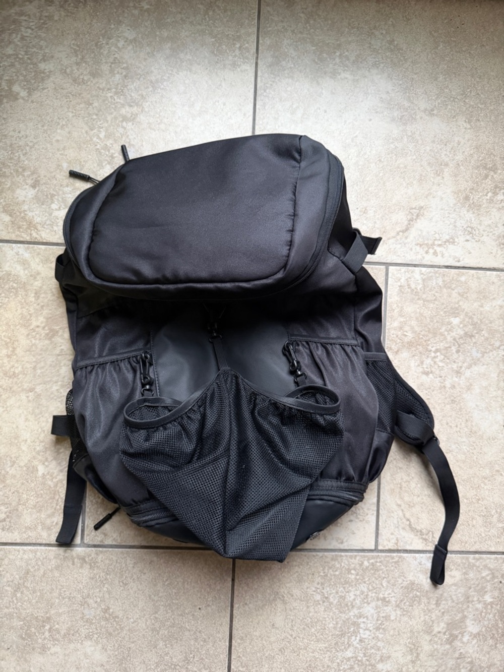 Men's Black Volleyball Backpack